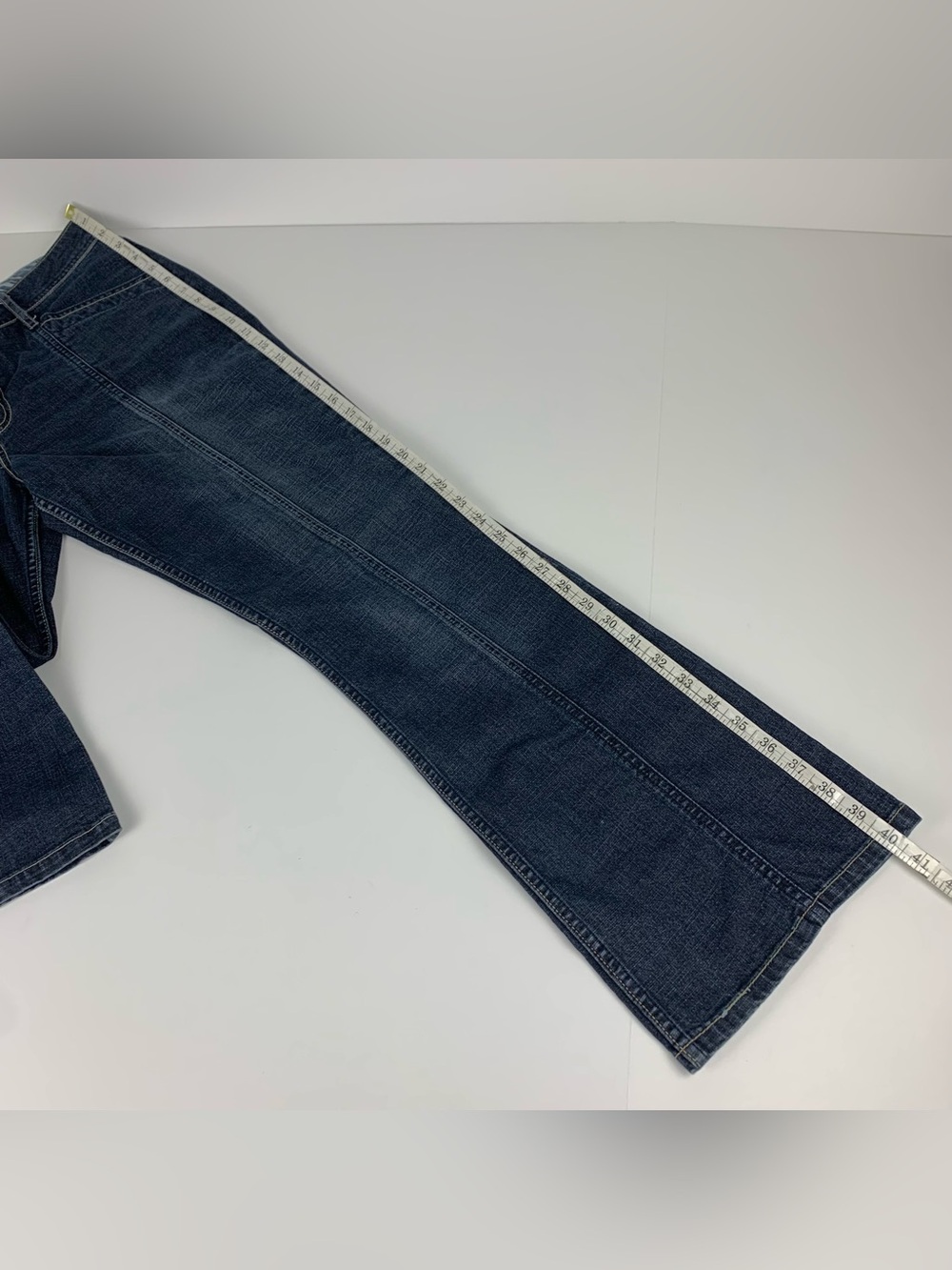 Levis Signature Jeans Stretch Bootcut Blue Denim Pants Womens Misses Size 10 - Picture 7 of 13